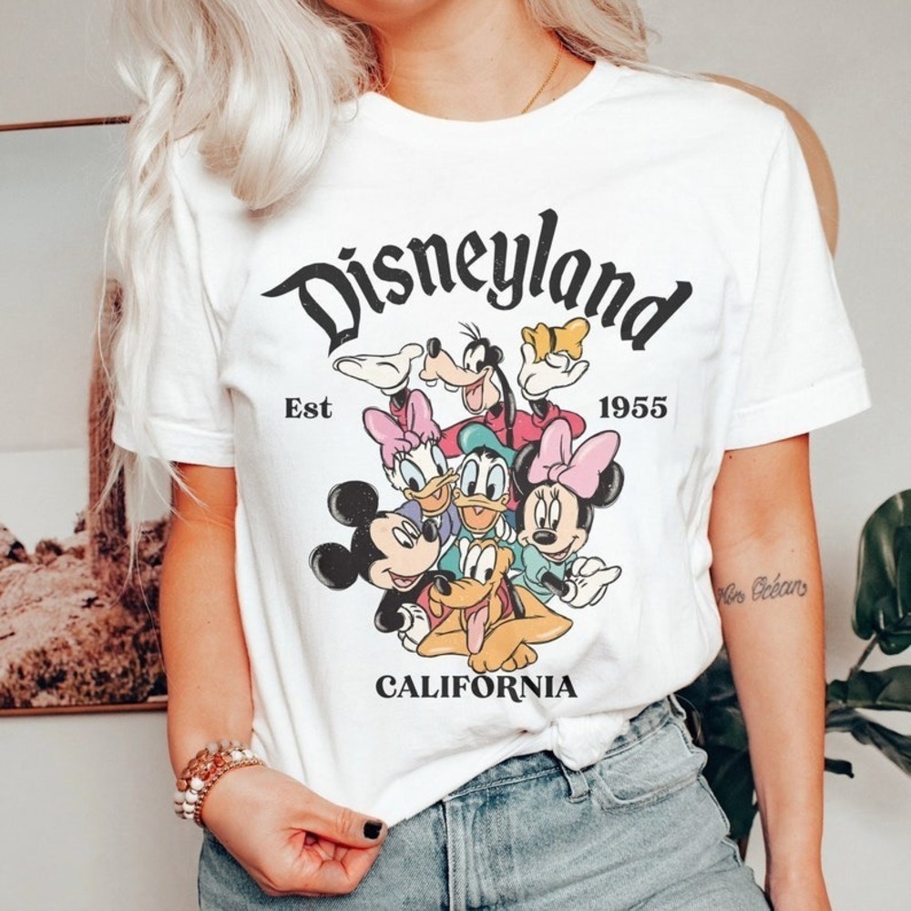 Retro Disneyland California Shirt, Disneyland Est 1955 Shirt, Disney Shirt